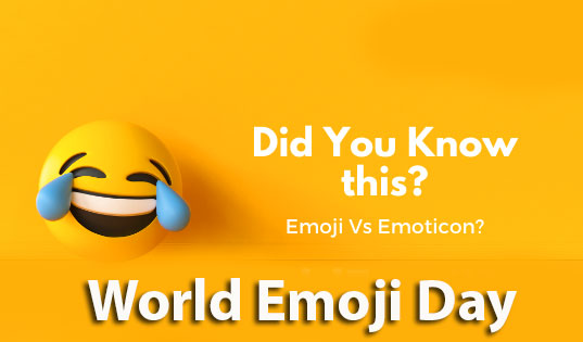 Emoji and Emoticon Happy World Emoji Day Image