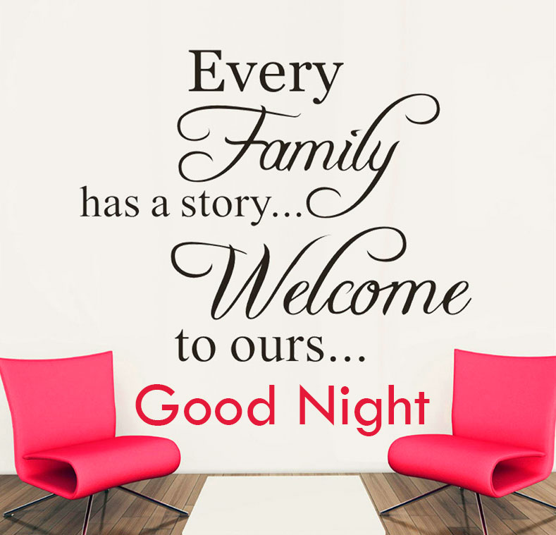 Family Good Night Wish