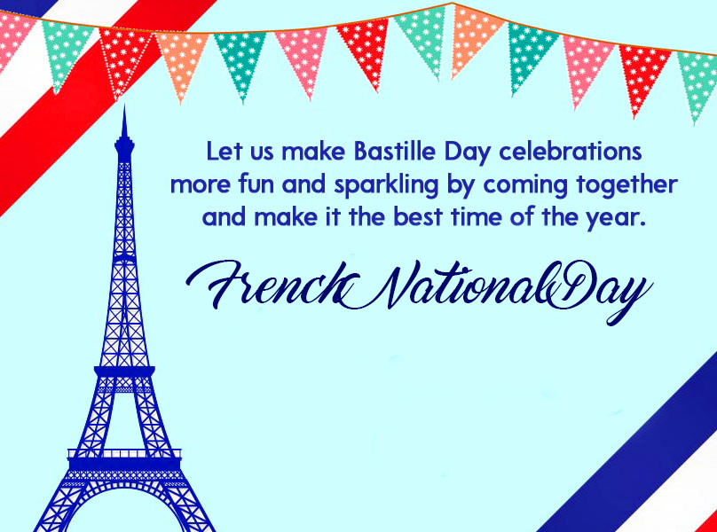 French National Day Wish