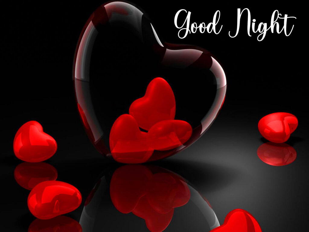 Good Night Heart Shape Images