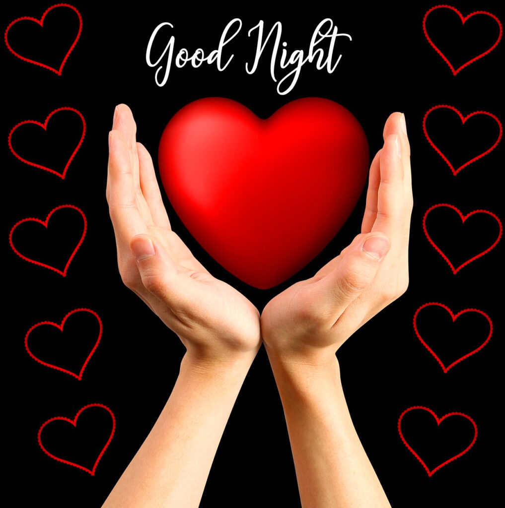 Red Heart Message Image