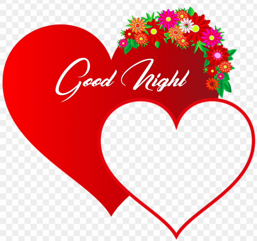 Good Night with Heart Images