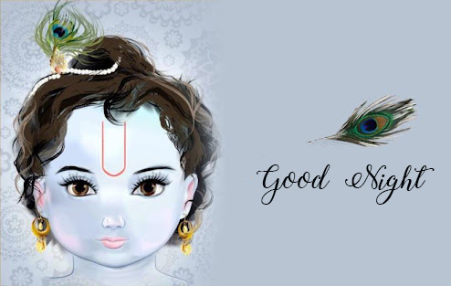 Good Night with Lord Krishna