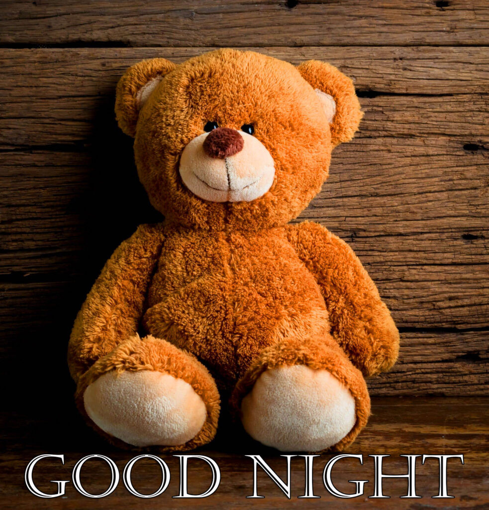 Good Night with Teddy Bear