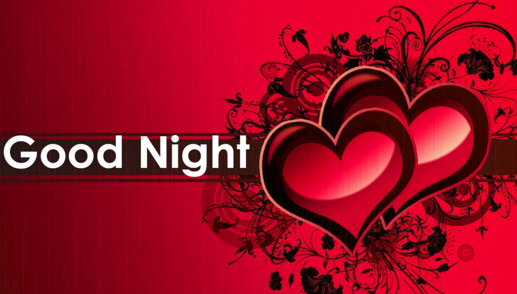 Good Night Hearts Wallpaper