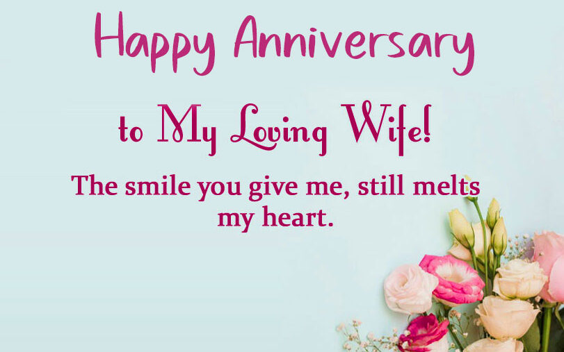 Happy Anniversary Message for Wife