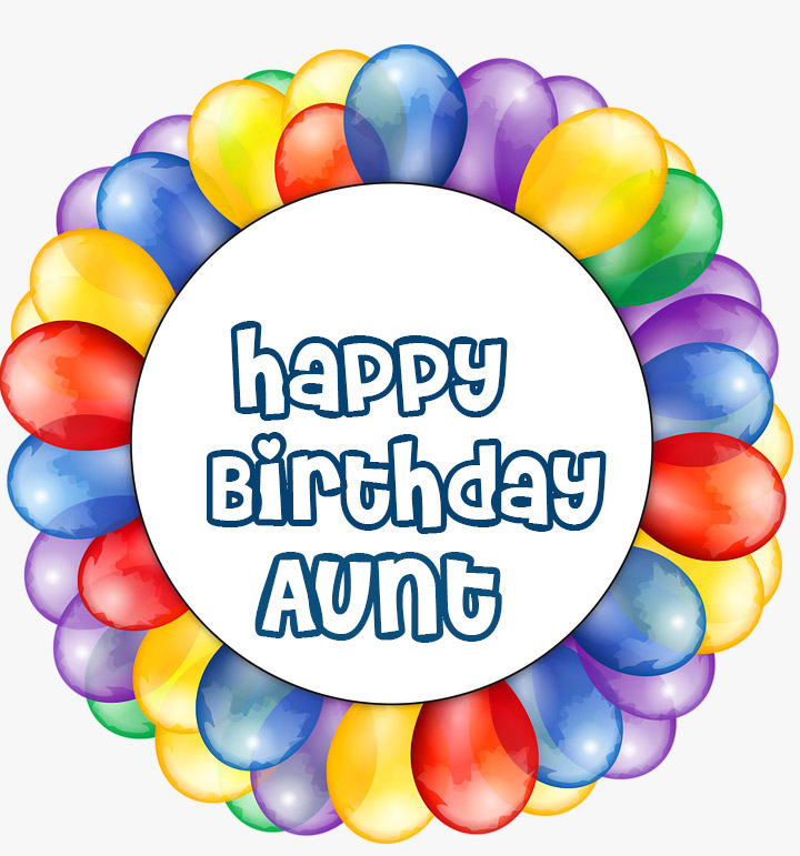 Happy Birthday Aunt Image
