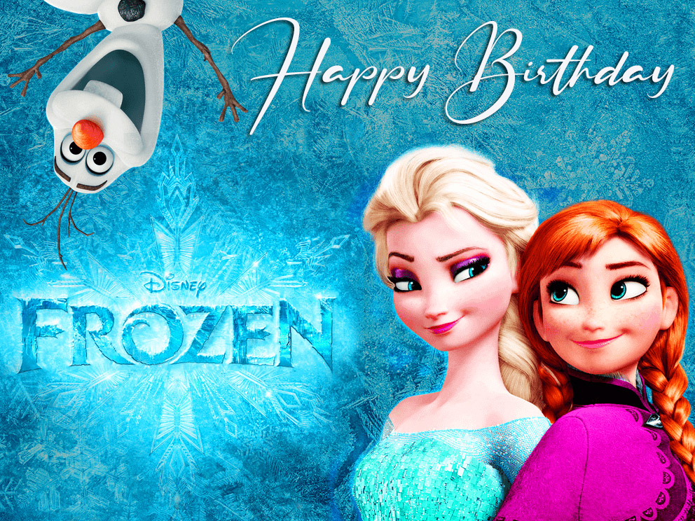 Happy Birthday Frozen HD Picture