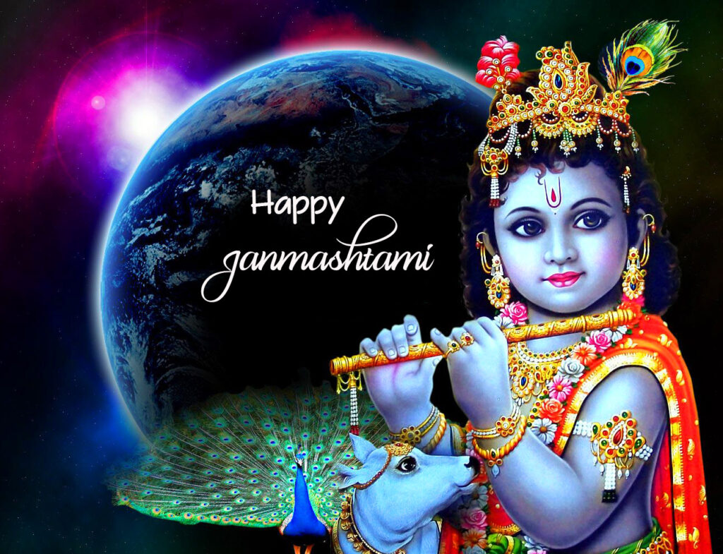 Happy Krishna Janmashtami with Bal Krishna
