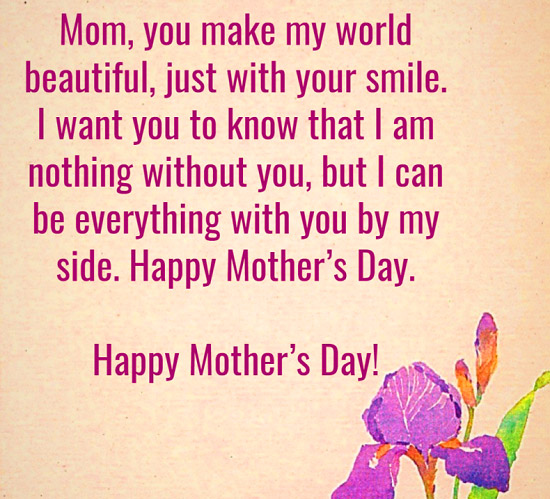 Happy Mothers Day Quotes from Son