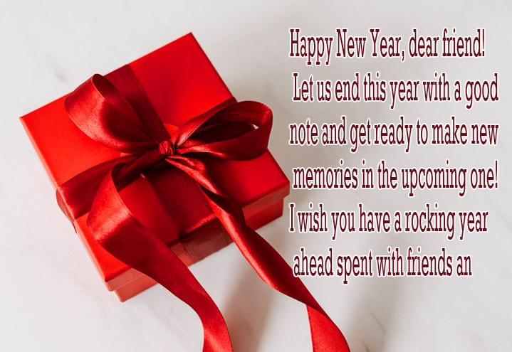 Happy New Year Friends SMS