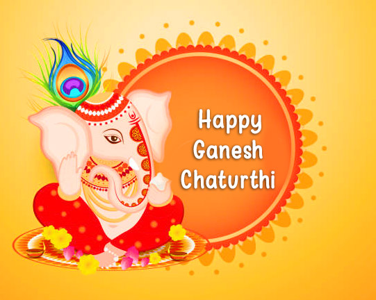 Hindu God Happy Ganesh Chaturthi Picture