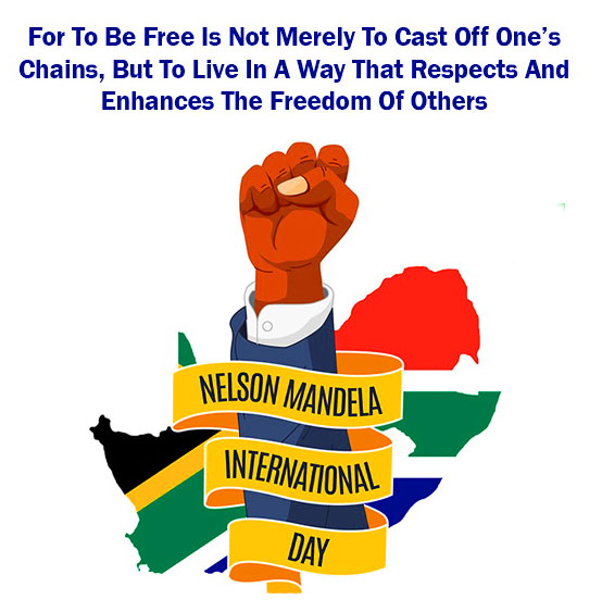 Nelson Mandela International Day Message