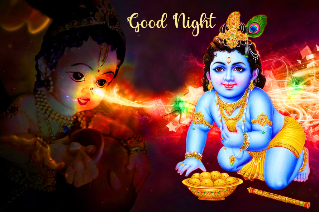 Jai Shri Krishna Good Night