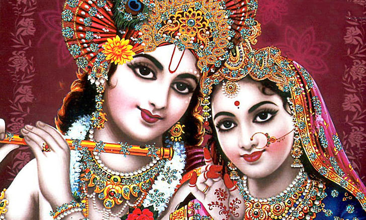 Lord Krishna and Radha Images