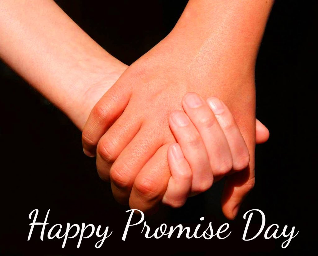 Love Couple Hands Happy Promise Day Image