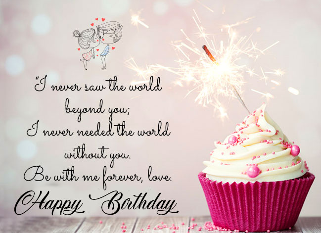 Love Happy Birthday Message for Lover