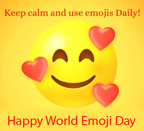 Love Happy World Emoji Day Message Pic