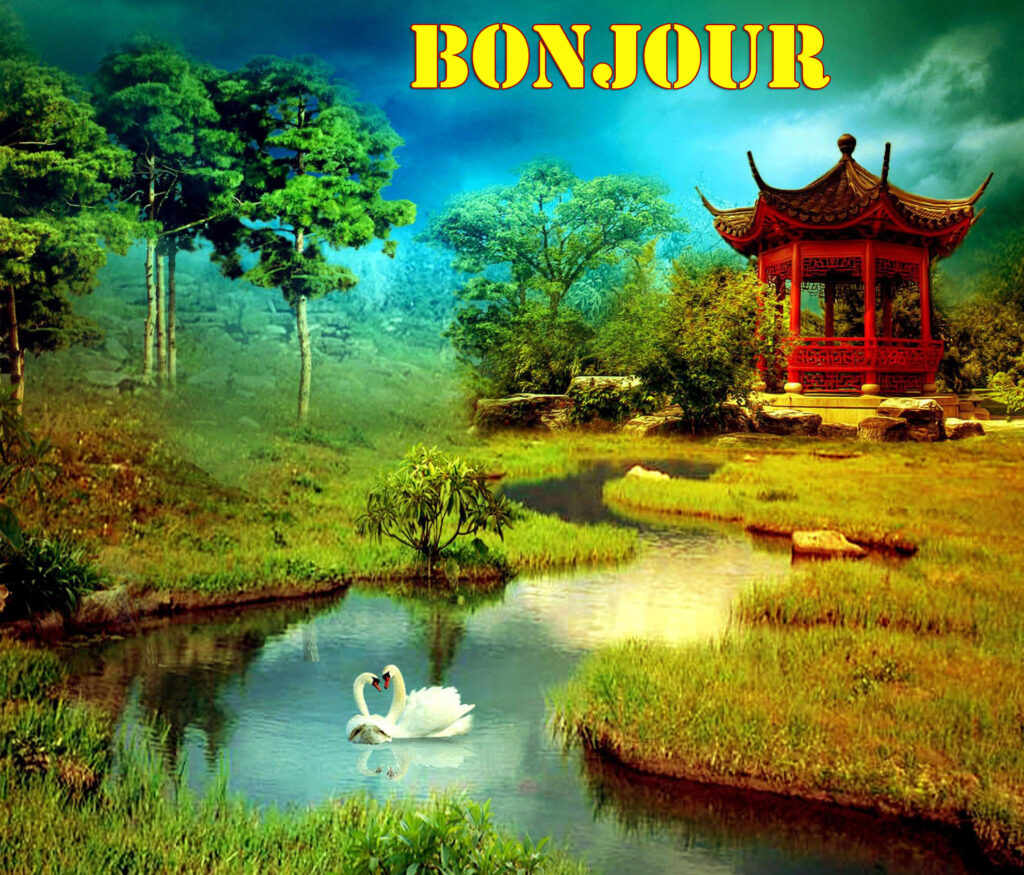 Lovely Bonjour Nature Picture