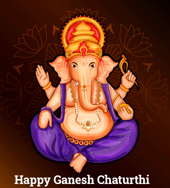 Lovely Happy Ganesh Chaturthi HD Image