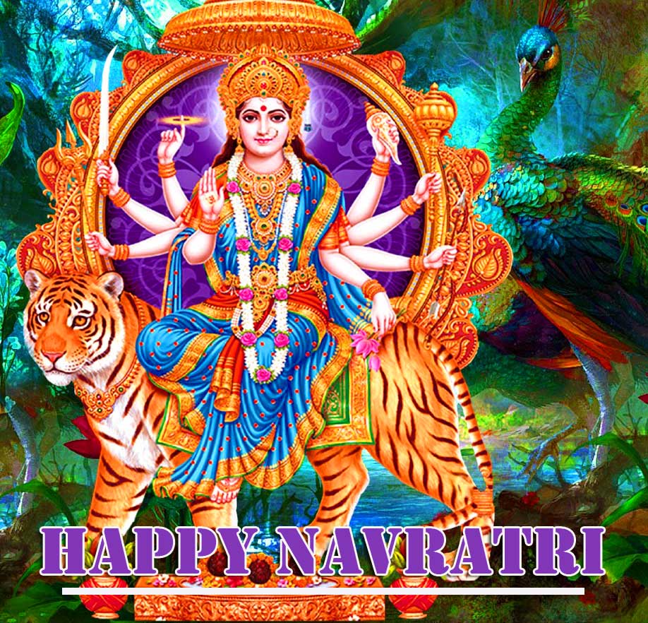 Mata Durga Happy Navratri Image HD