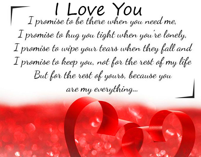 Most Romantic I Love You Message Image