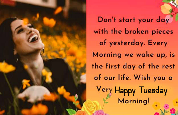 Positive Happy Tuesday Quotes Wallpaper