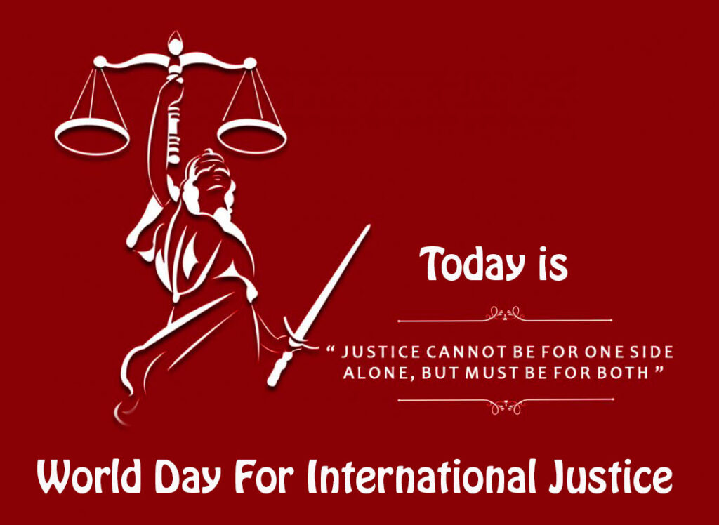 Quote World Day for International Justice Picture