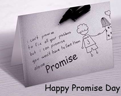 Sweet Happy Promise Day Quote Picture
