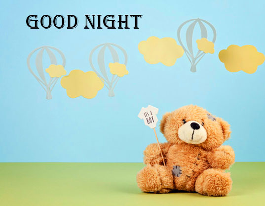Teddy Bear with Good Night
