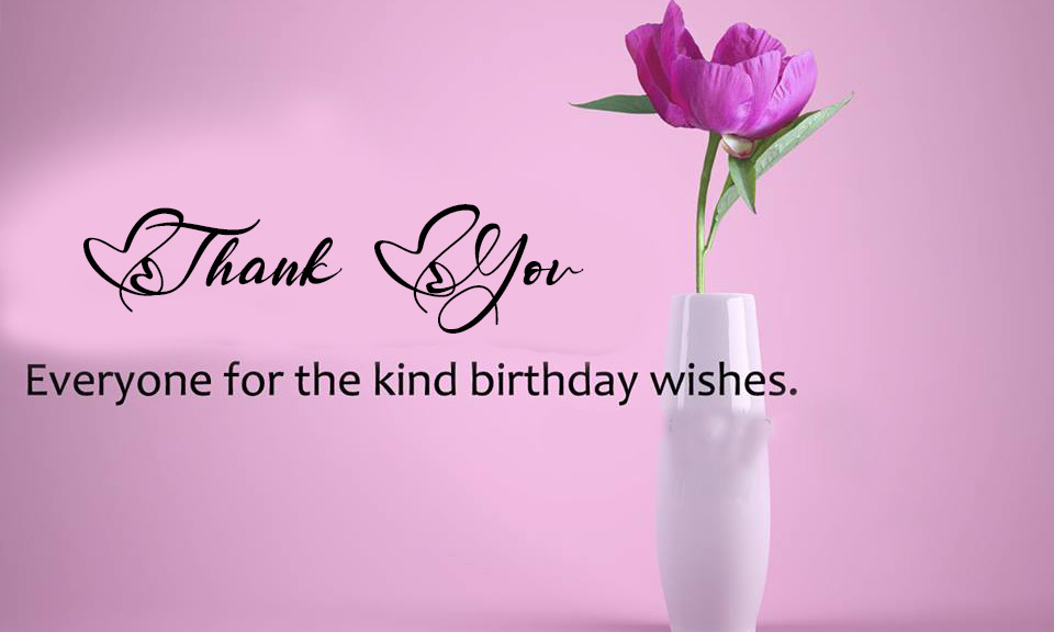 Thank You Images and Quotes for Birthday Wishes