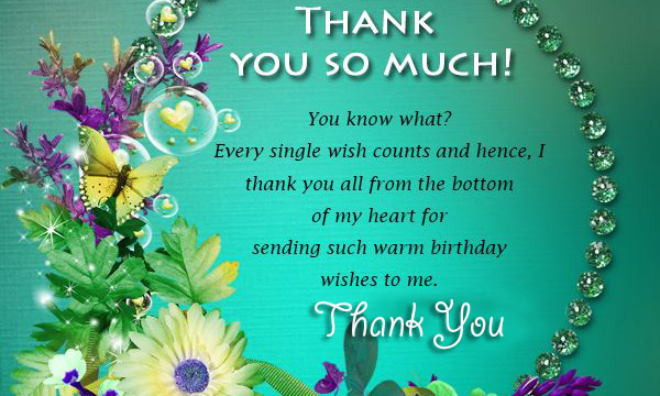 Thank You Message for Birthday Wishes to Your Best Friend