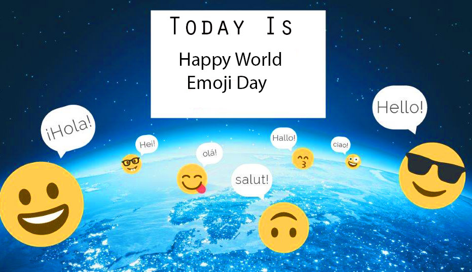 Today is Happy World Emoji Day Picture