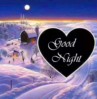 Winter Good Night Wishes